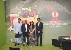 On the right is Kalpesh Khivasara, Vice President of INI Farms from India. They mainly export grapes, but also deal in various other fruits and vegetables. They had a satisfying exhibition with a busy second day during the event.